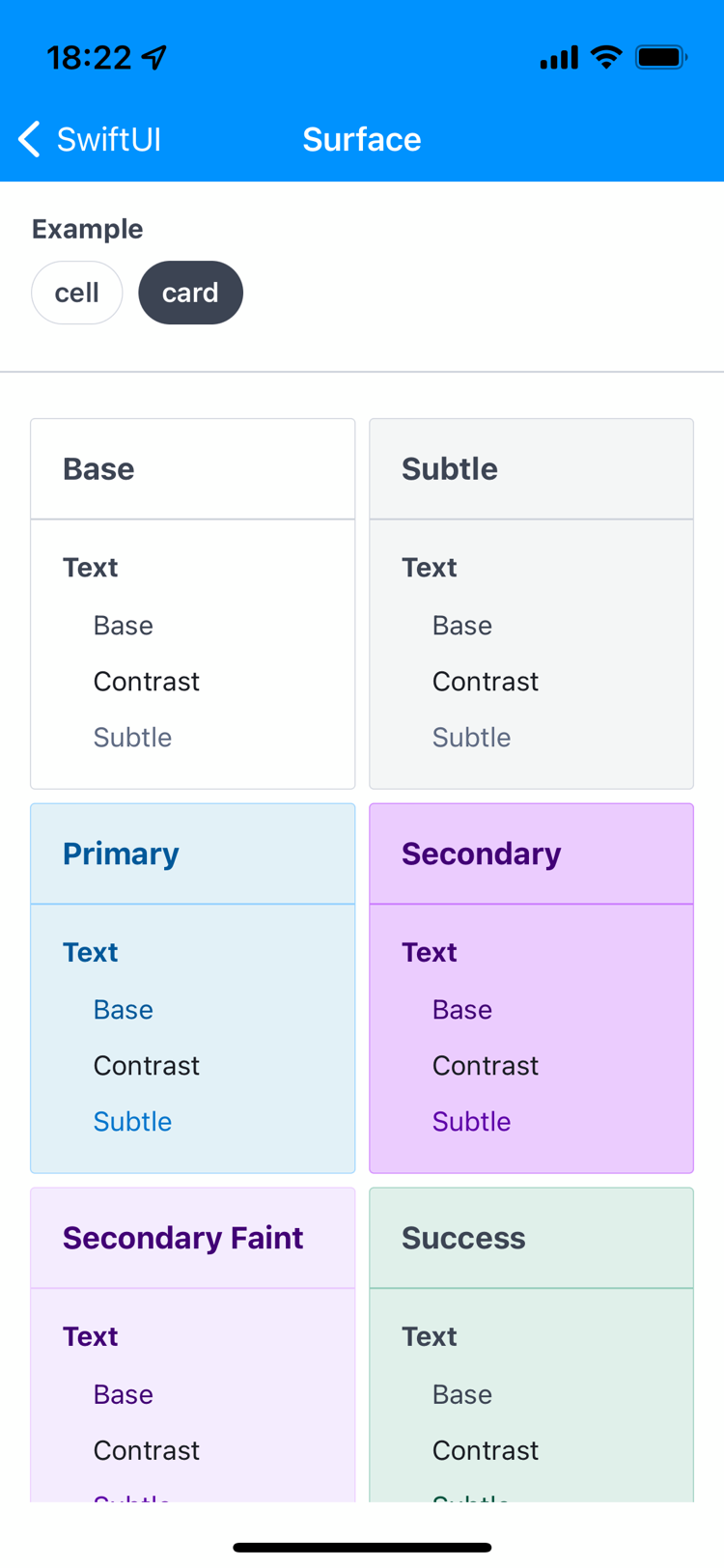 Lina Design System - Mobile iOS 5