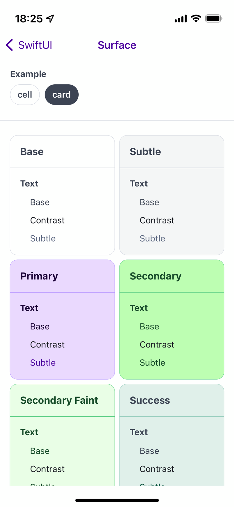 Lina Design System - Mobile iOS 6